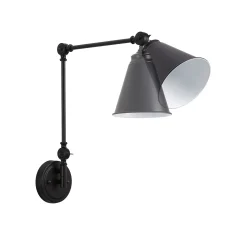 Aplique de pared vintage orientable