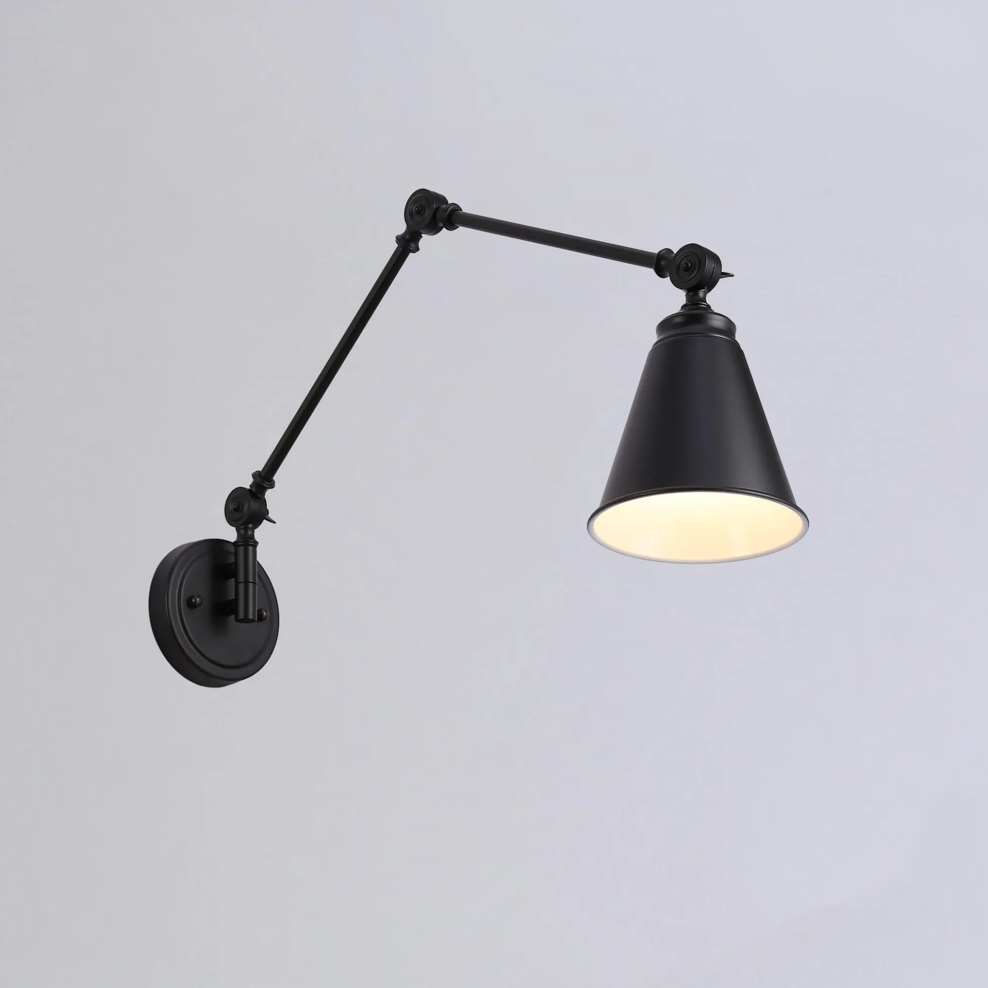 Aplique de pared vintage orientable "Tika"
