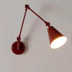 Aplique de pared vintage orientable