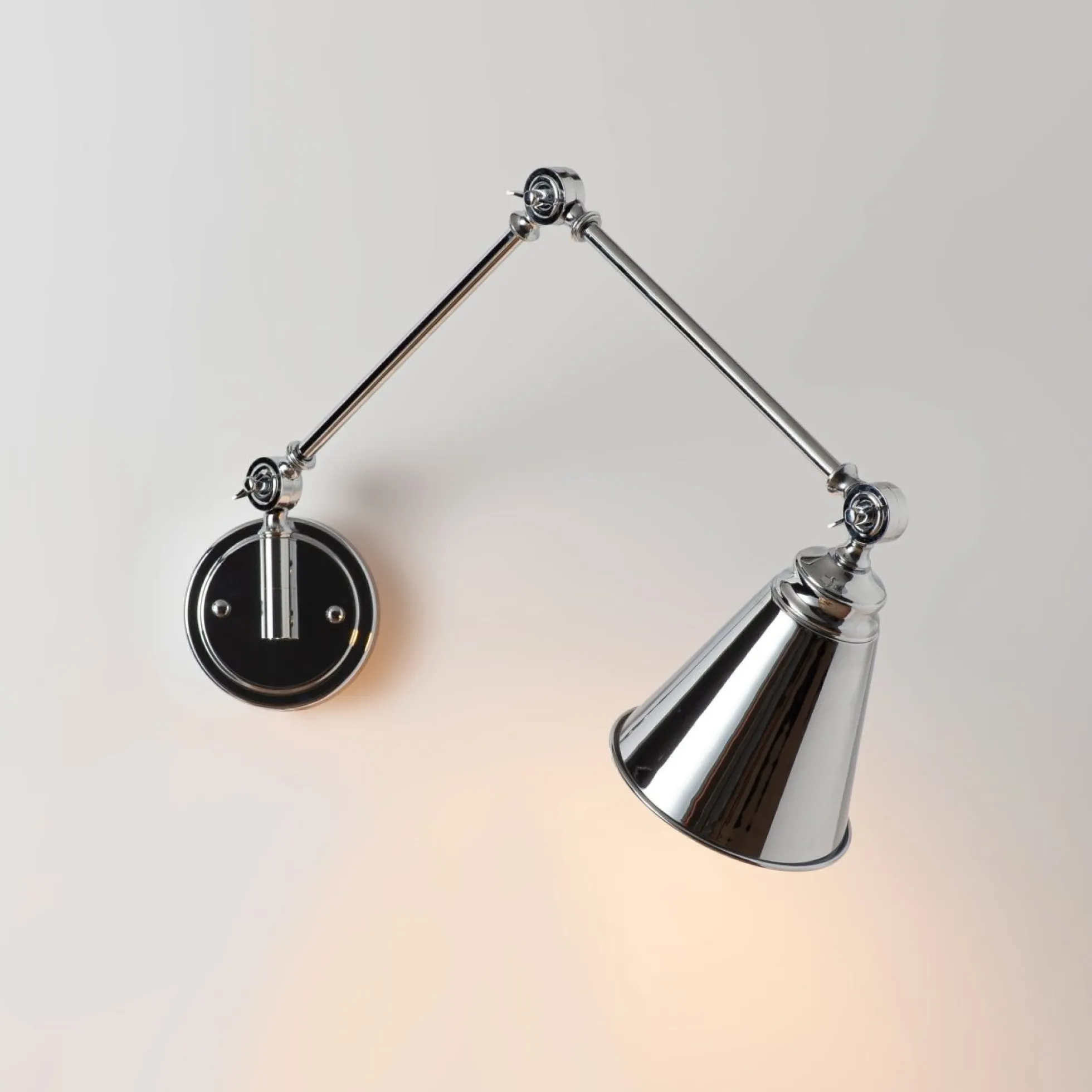 Aplique de pared vintage orientable "Tika"