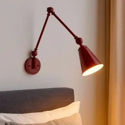 Aplique de pared vintage orientable