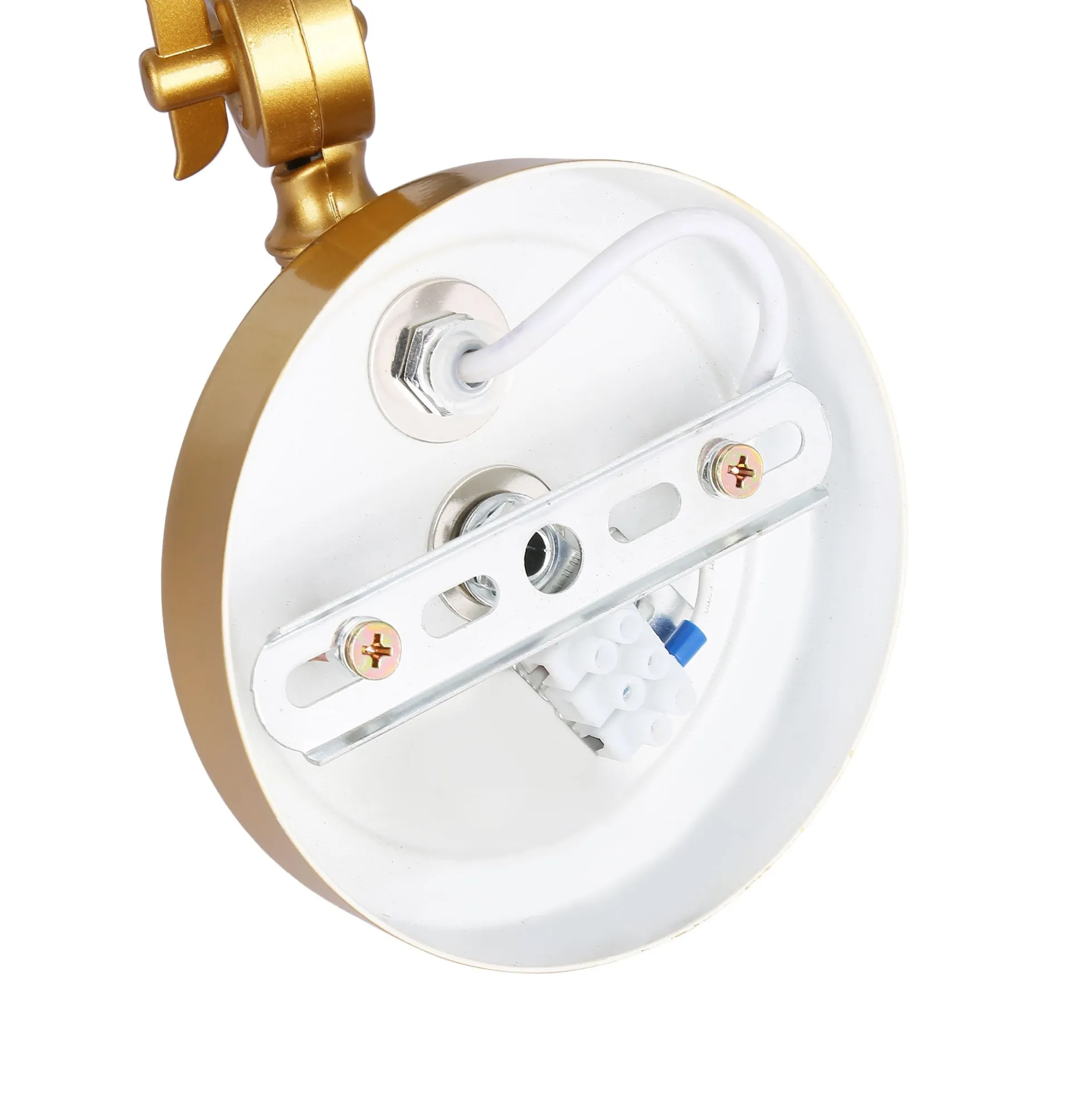 Aplique de pared vintage orientable "Wallen"