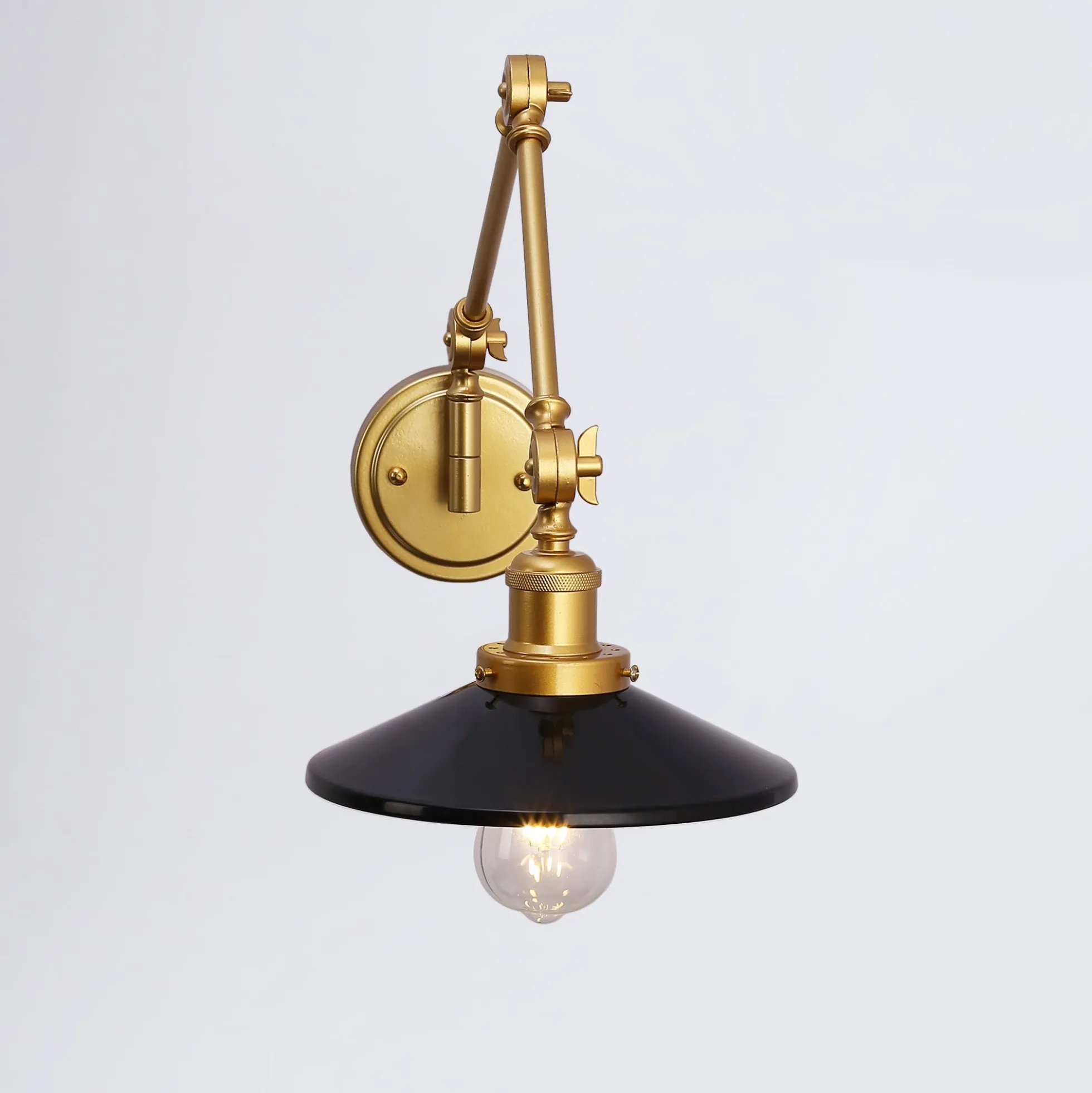Aplique de pared vintage orientable "Wallen"