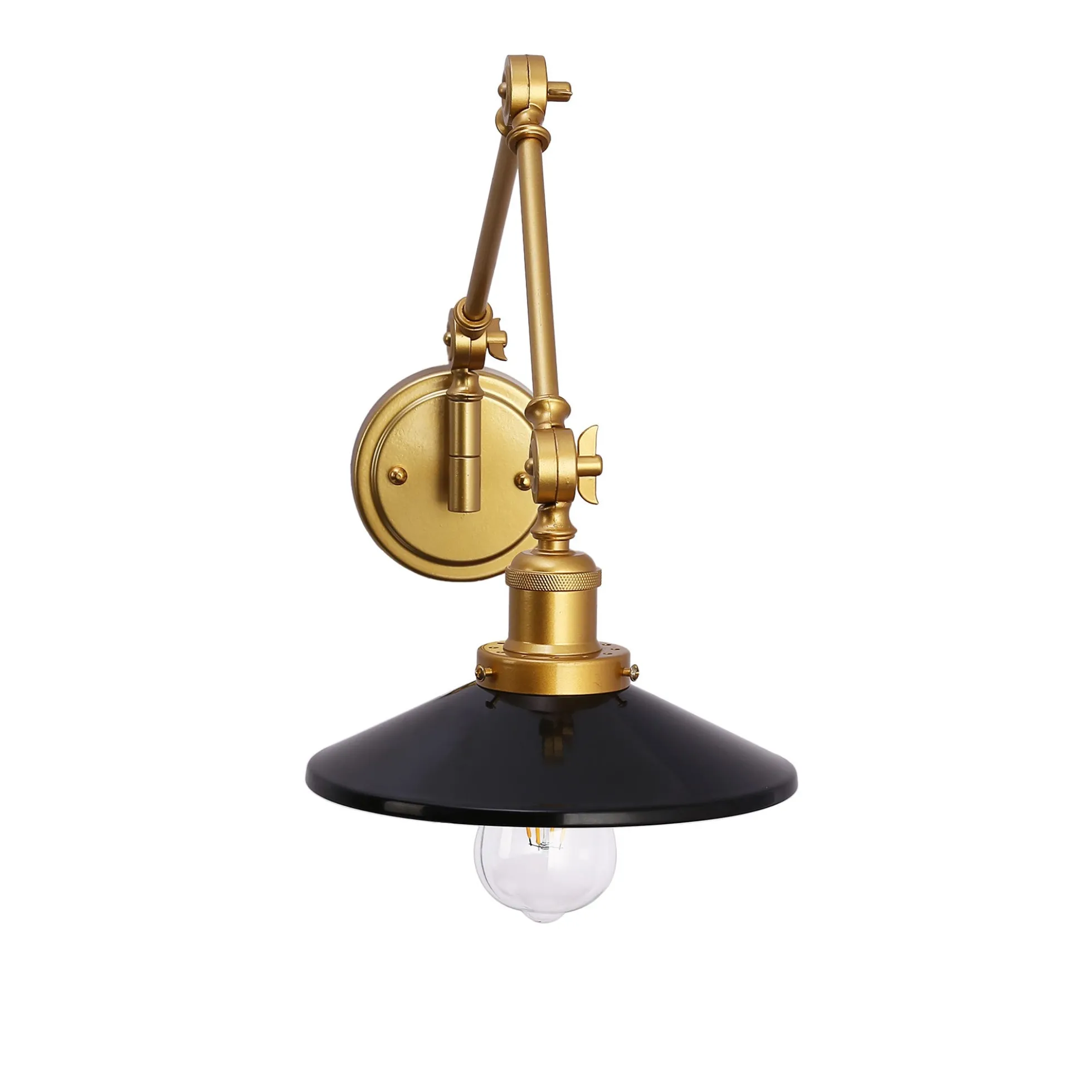 Aplique de pared vintage orientable "Wallen"