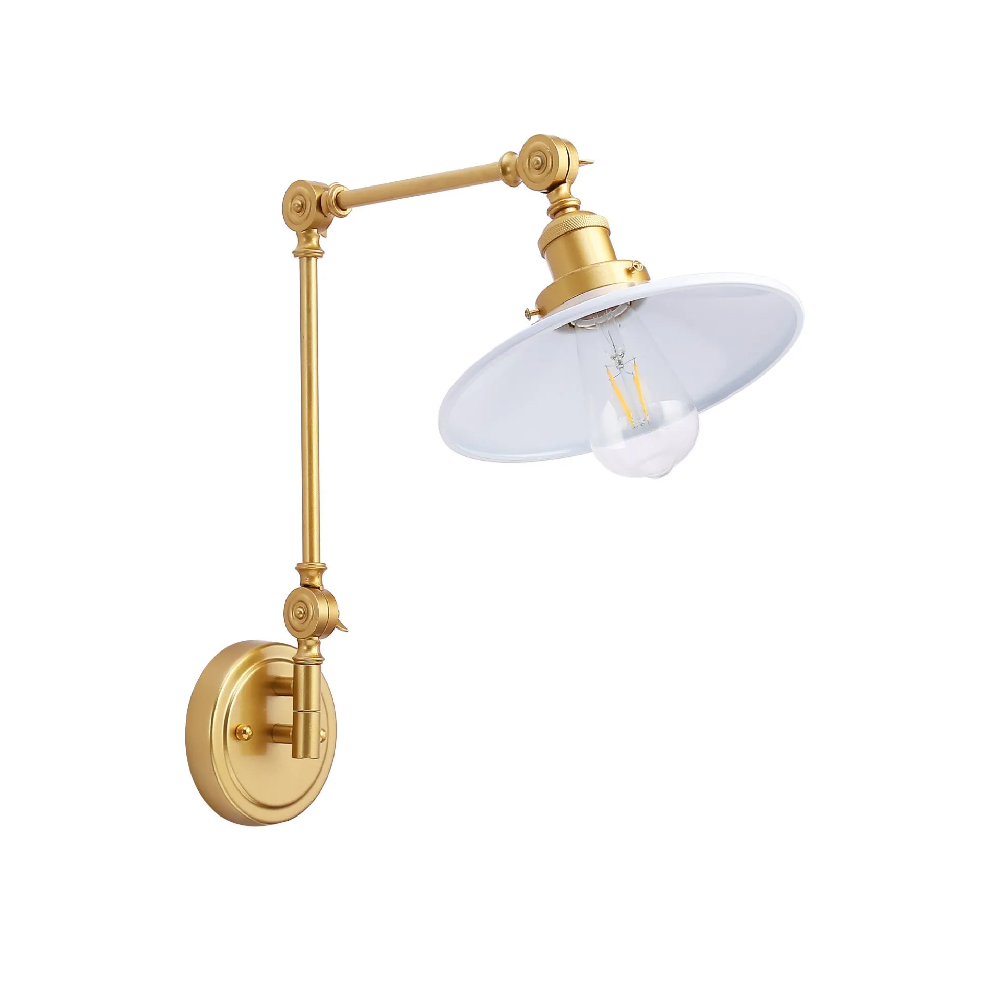 Aplique de pared vintage orientable "Wallen"