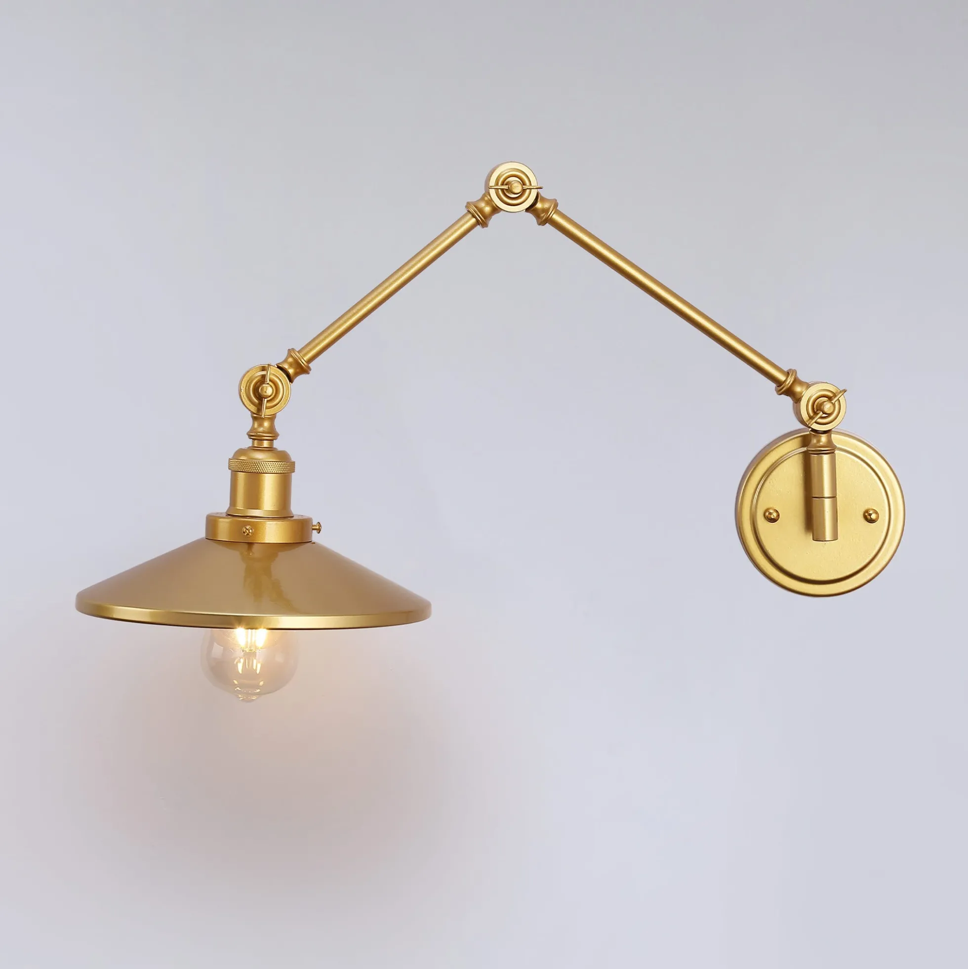 Aplique de pared vintage orientable "Wallen"