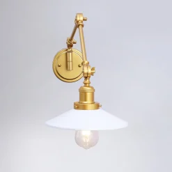 Aplique de pared vintage orientable