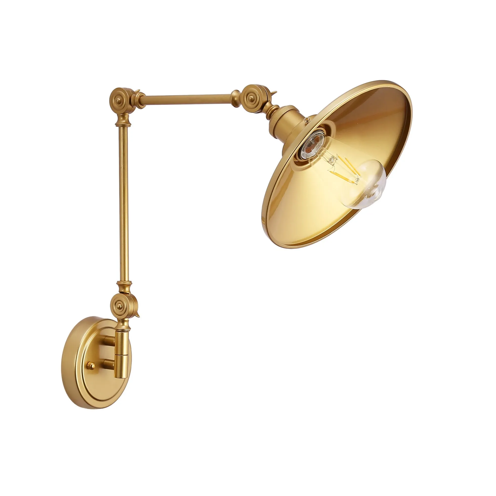 Aplique de pared vintage orientable "Wallen"