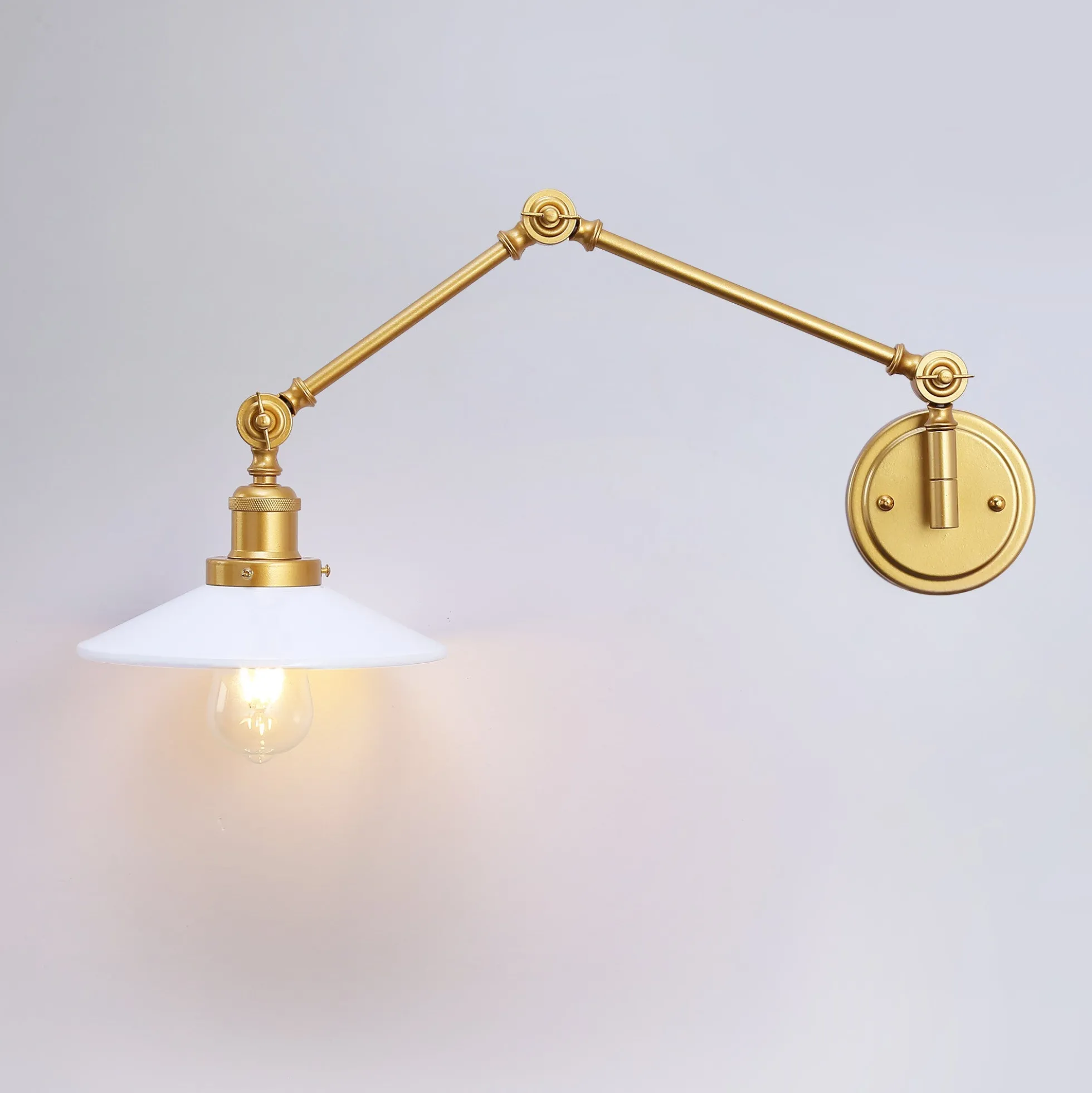Aplique de pared vintage orientable "Wallen"