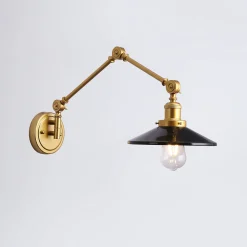 Aplique de pared vintage orientable