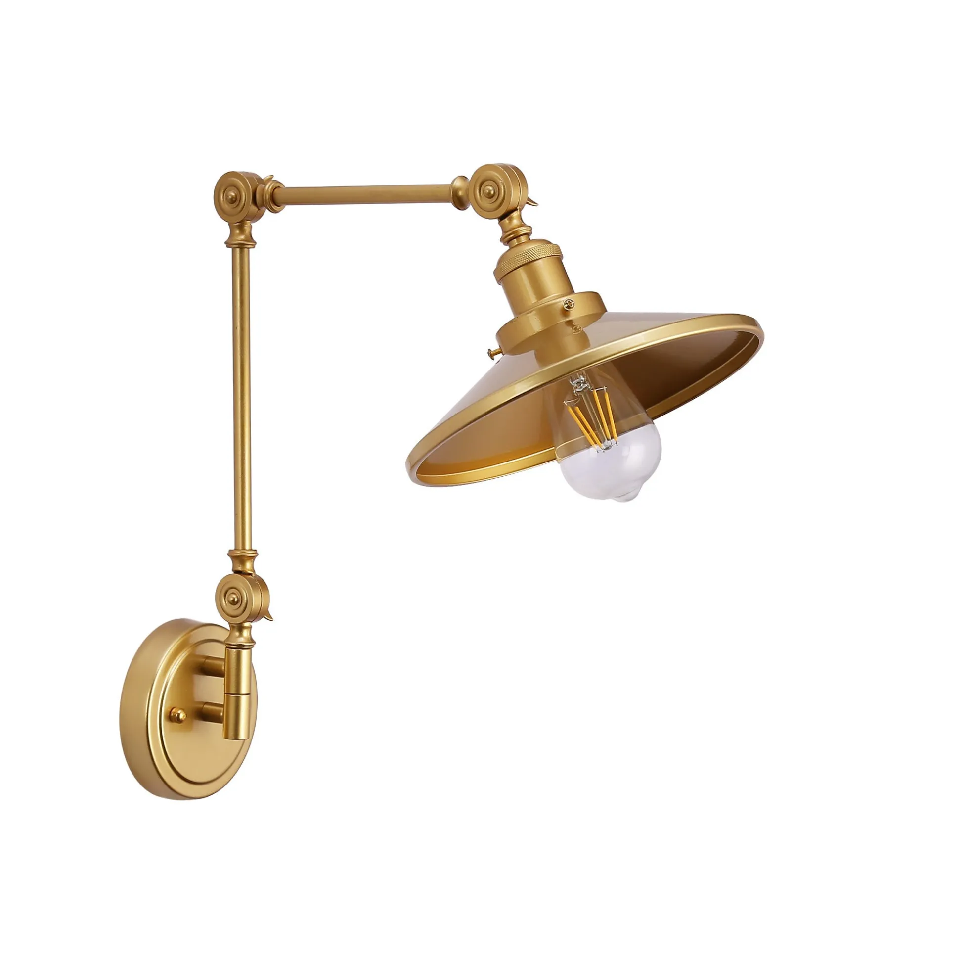 Aplique de pared vintage orientable "Wallen"
