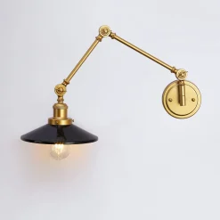 Aplique de pared vintage orientable