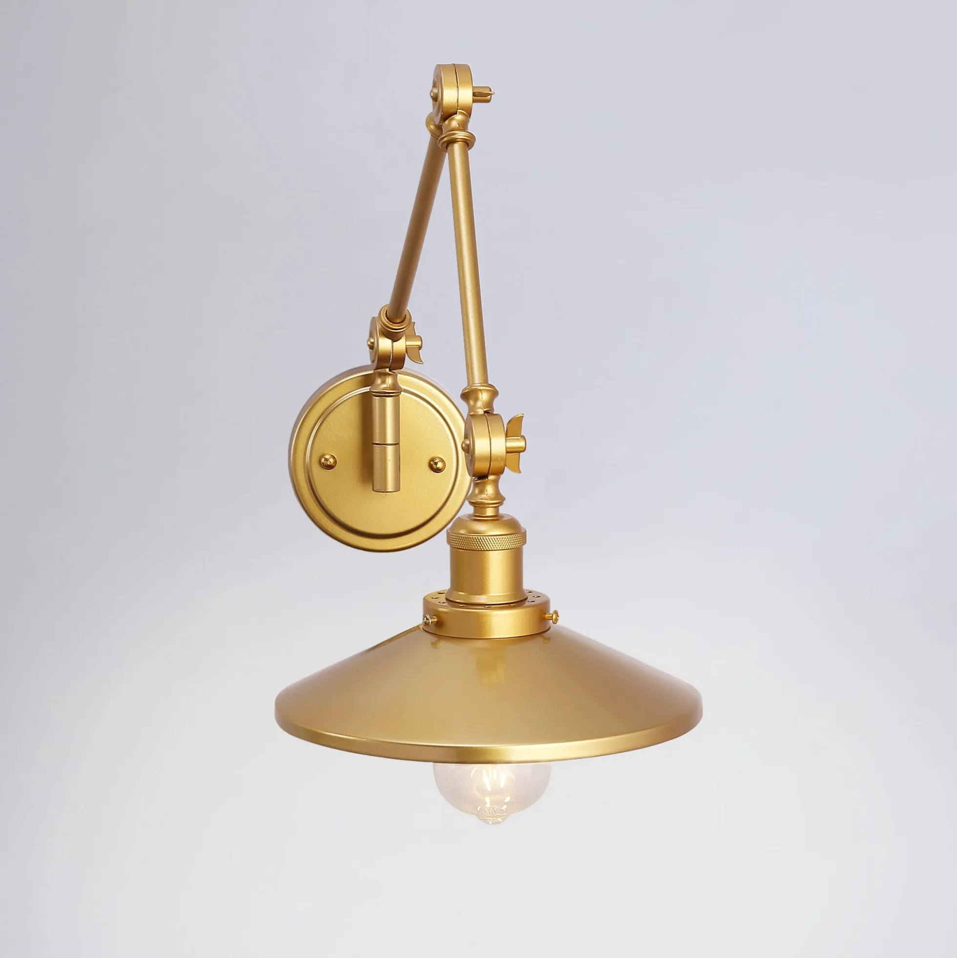 Aplique de pared vintage orientable "Wallen"