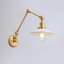 Aplique de pared vintage orientable