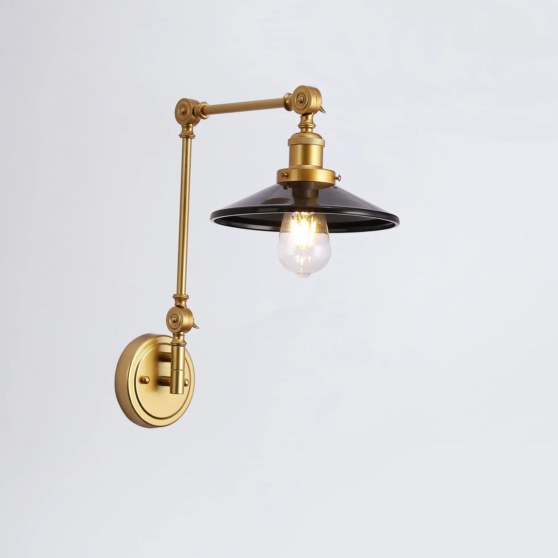 Aplique de pared vintage orientable "Wallen"