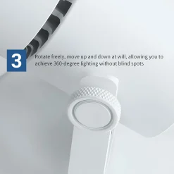 Aplique de pared y techo LED COB "ESCOP" Orientable con ángulo lumínico ajustable - 12W