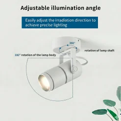 Aplique de pared y techo LED COB