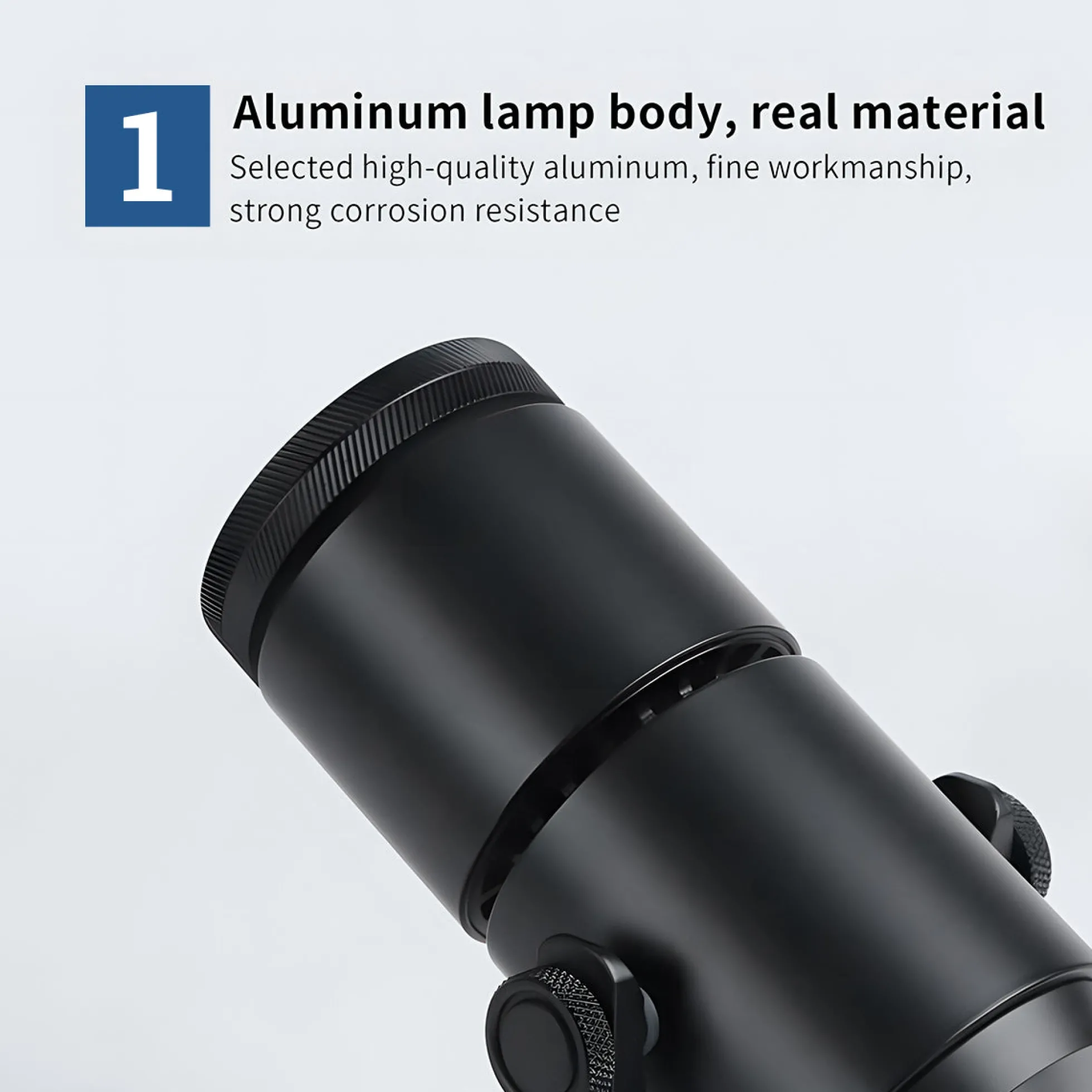 Aplique de pared y techo LED COB "ESCOP" Orientable con ángulo lumínico ajustable - 12W