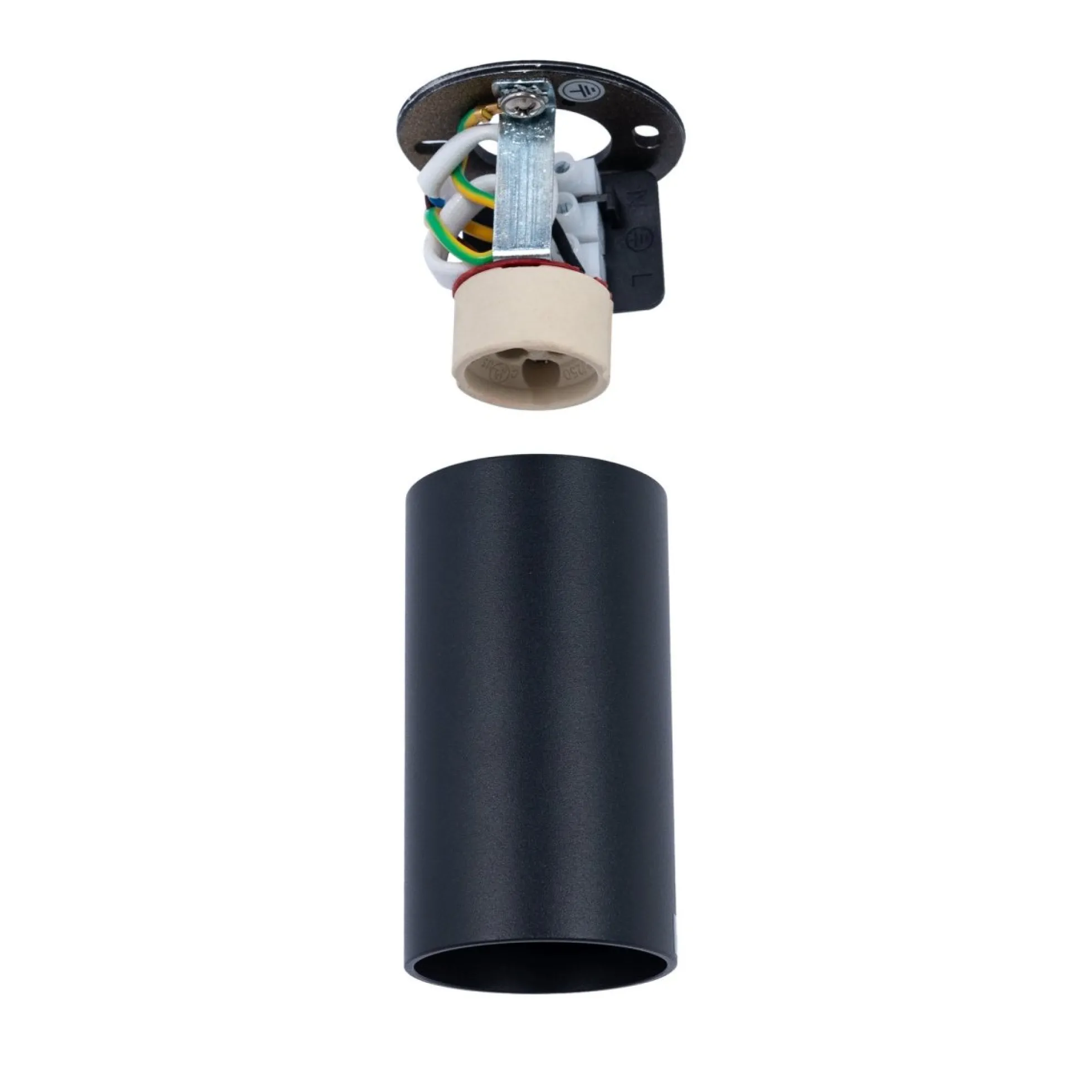 Aplique de techo aluminio "Sandy" - GU10