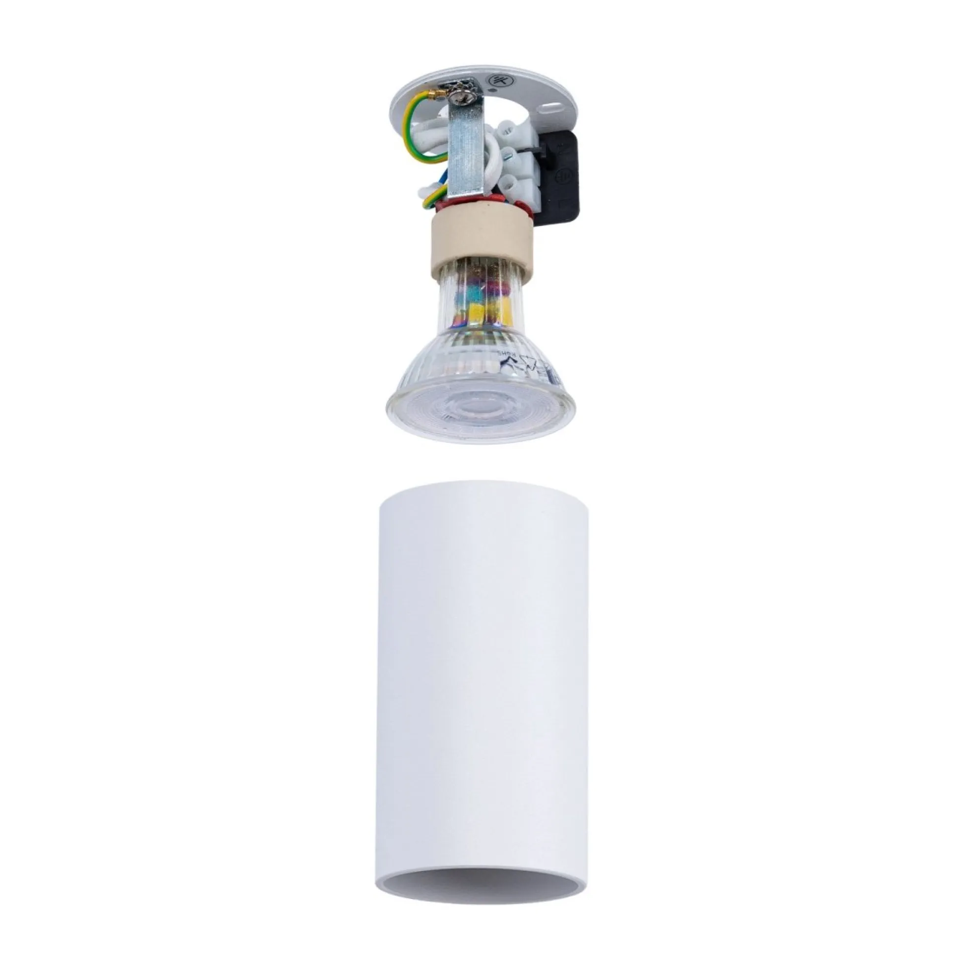 Aplique de techo aluminio "Sandy" - GU10