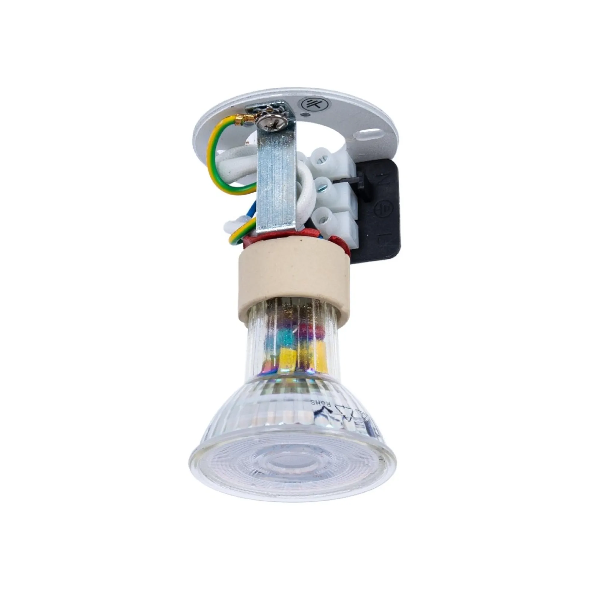 Aplique de techo aluminio "Sandy" - GU10