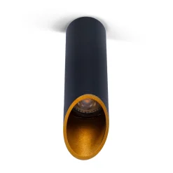 Aplique de techo aluminio "Vina" - Biselado - 20cm - GU10