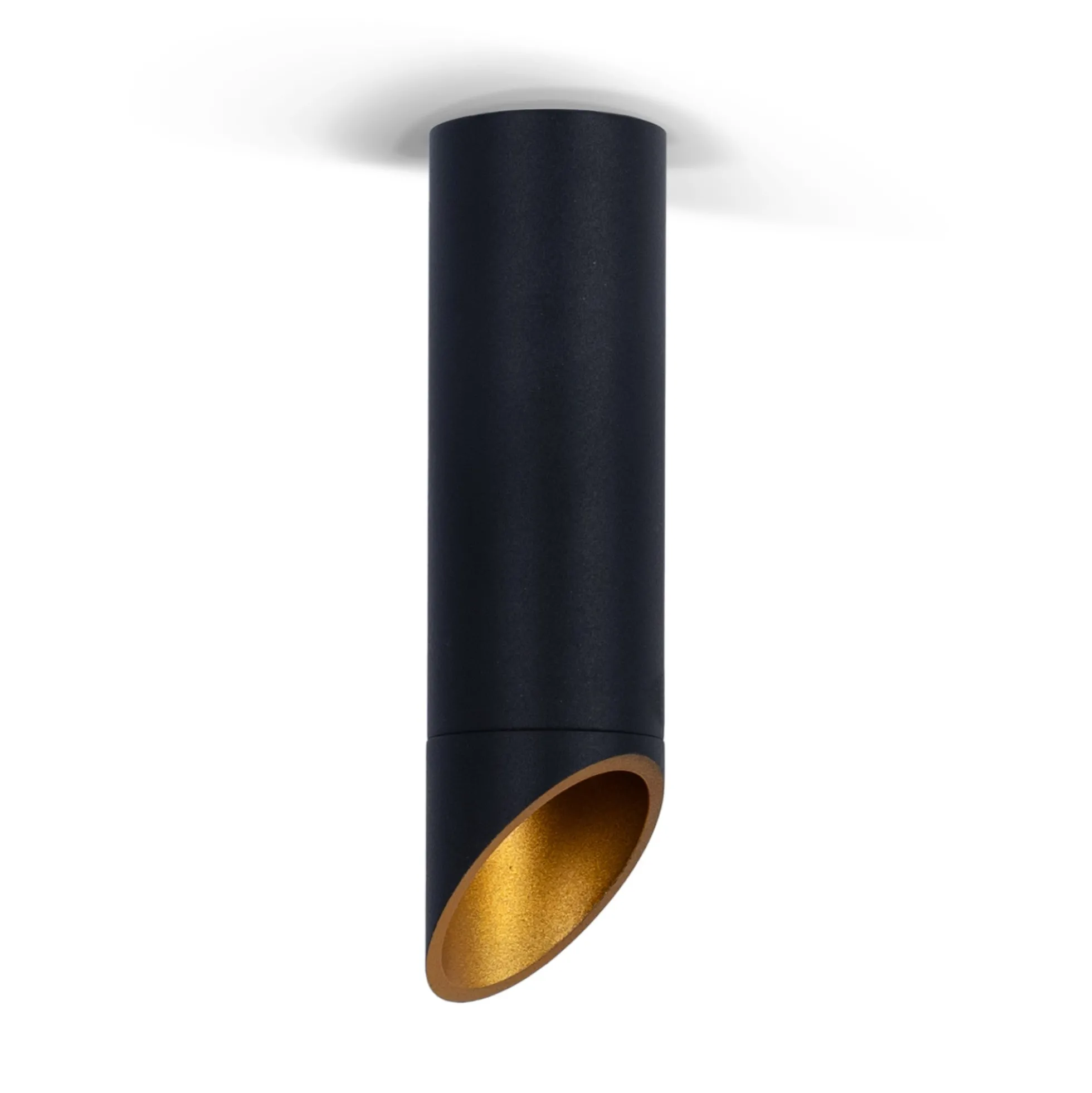 Aplique de techo aluminio "Vina" - Biselado - 20cm - GU10