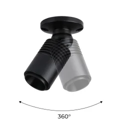 Aplique de techo con zoom - Orientable - 2700K - 3W