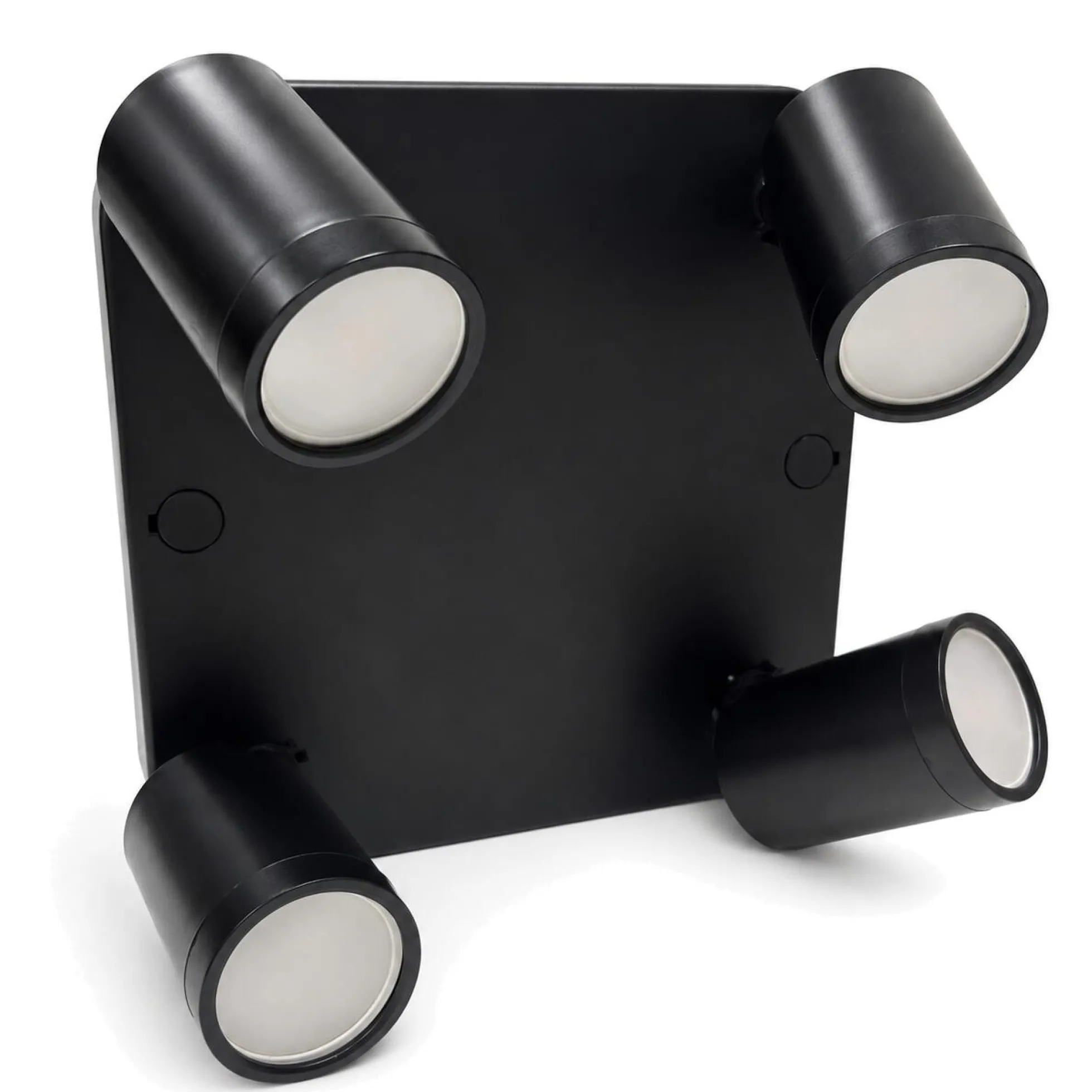 Aplique de techo cuadrado orientable - 4 x GU10 - Bajo UGR