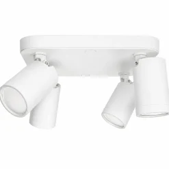 Aplique de techo cuadrado orientable - 4 x GU10 - Bajo UGR