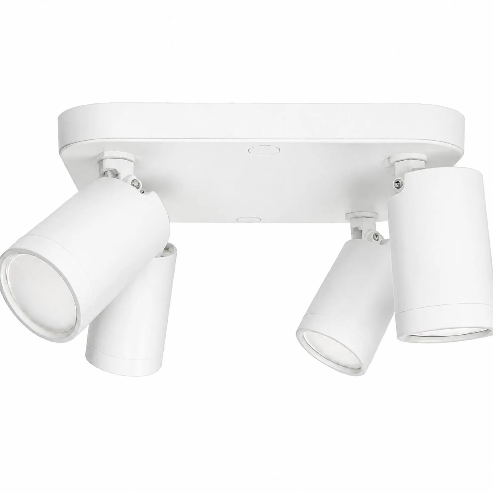 Aplique de techo cuadrado orientable - 4 x GU10 - Bajo UGR