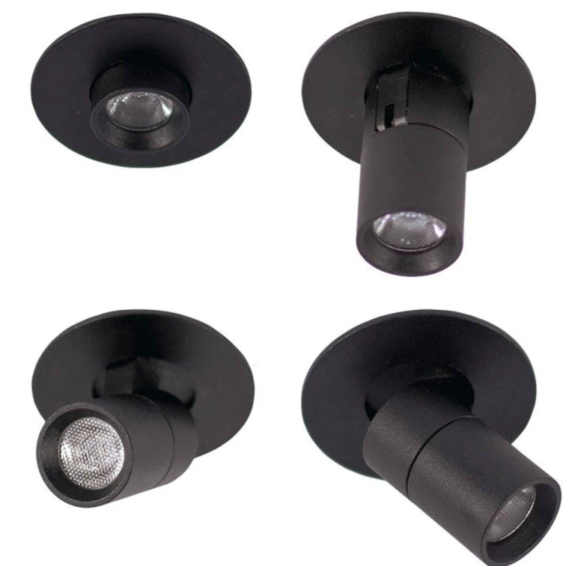 Aplique de techo LED empotrable 3W - Orientable - Chip CREE