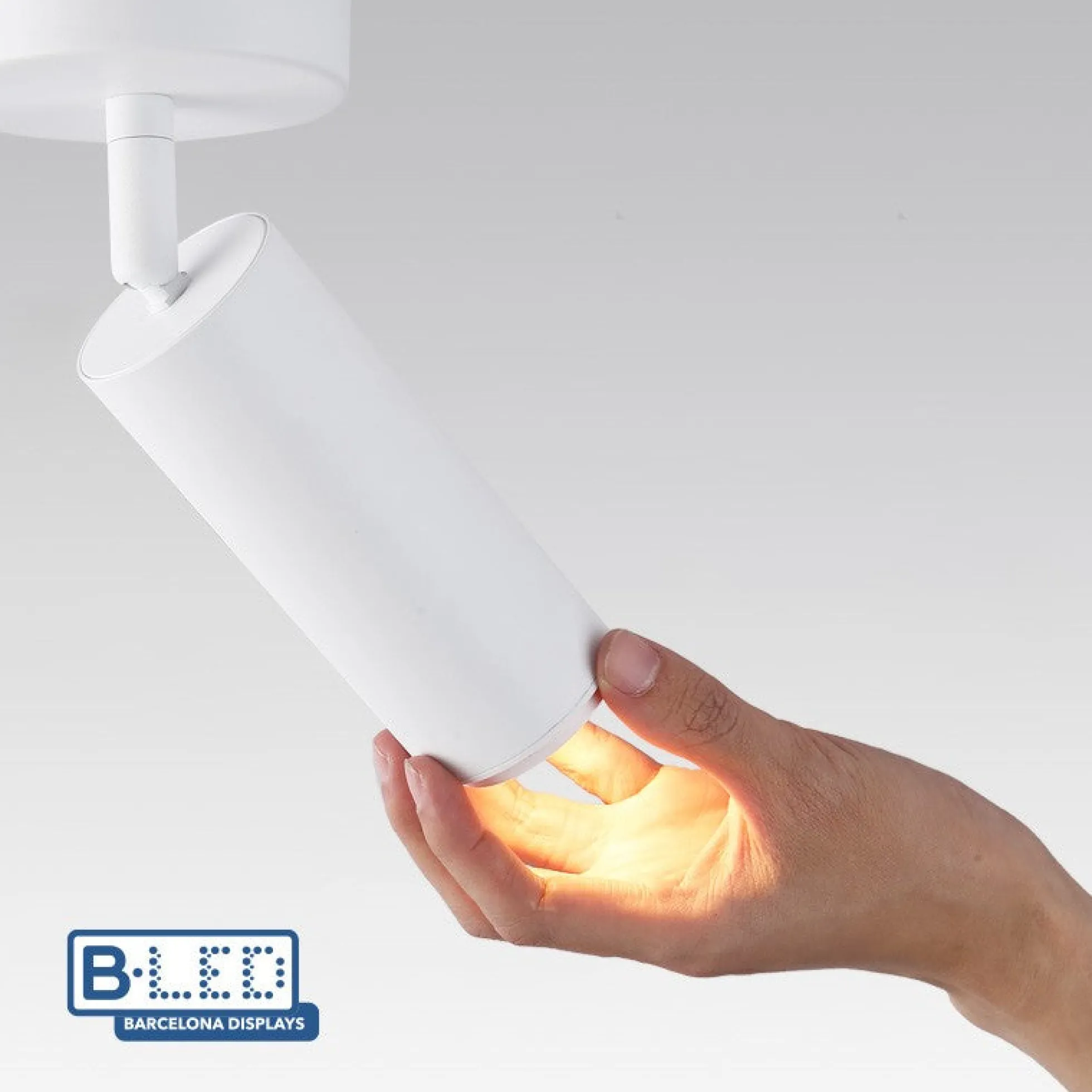 Aplique de techo LED orientable 8W - Ángulo ajustable - 2800K