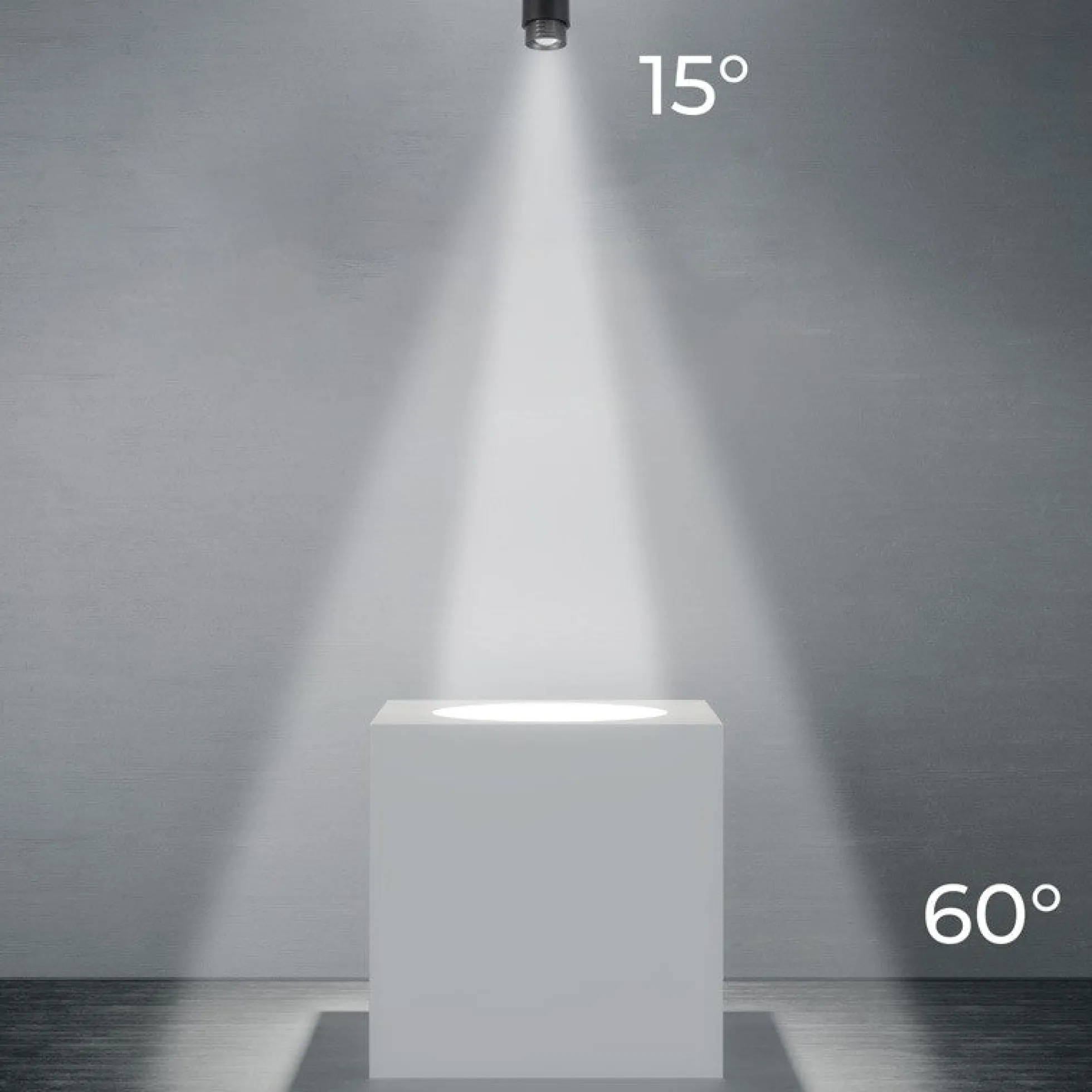 Aplique de techo LED 8W - Ángulo lumínico ajustable - 2800K