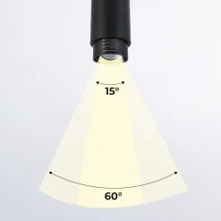 Aplique de techo LED 8W - Ángulo lumínico ajustable - 2800K