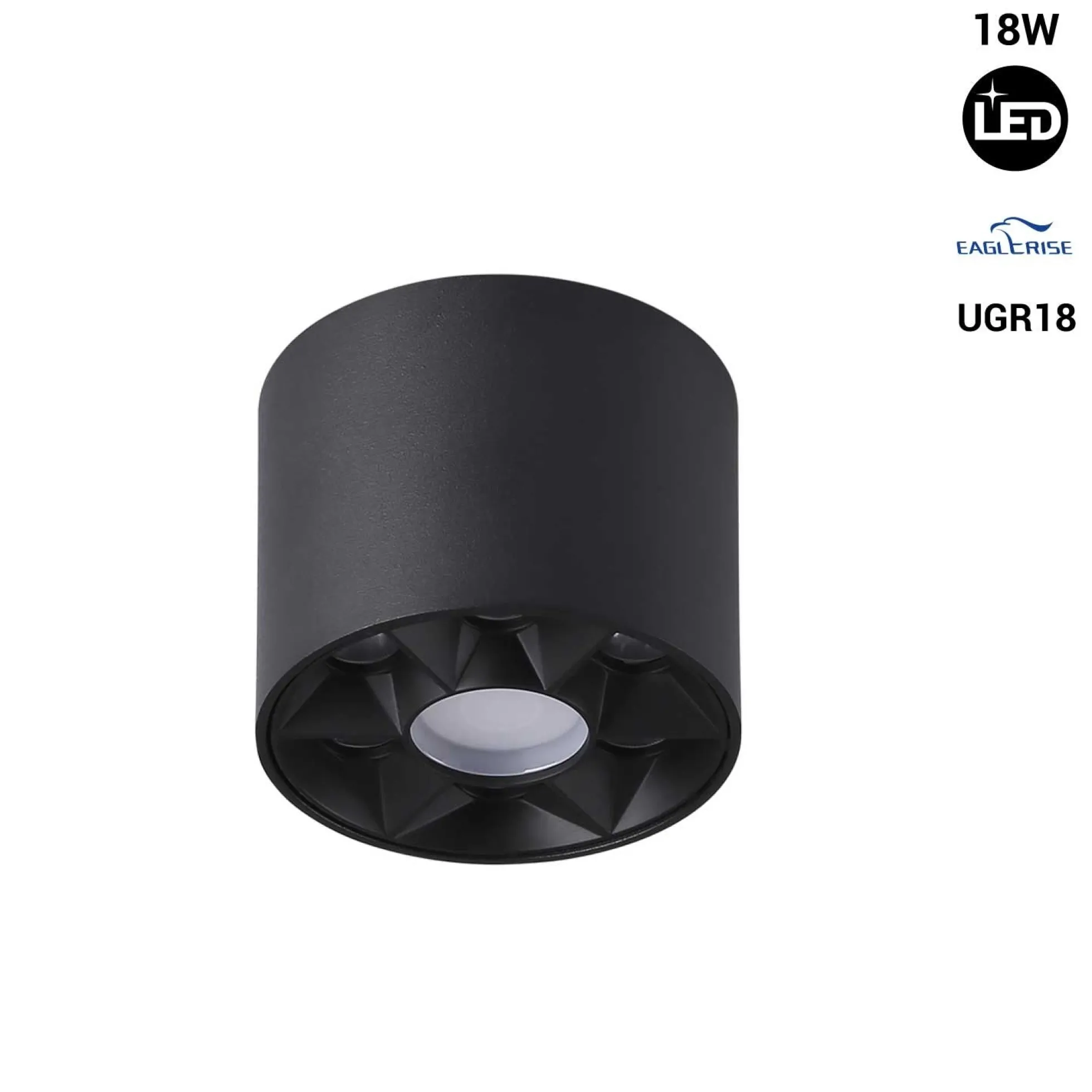 Aplique de techo LED 8W - UGR18 - Driver Eaglerise