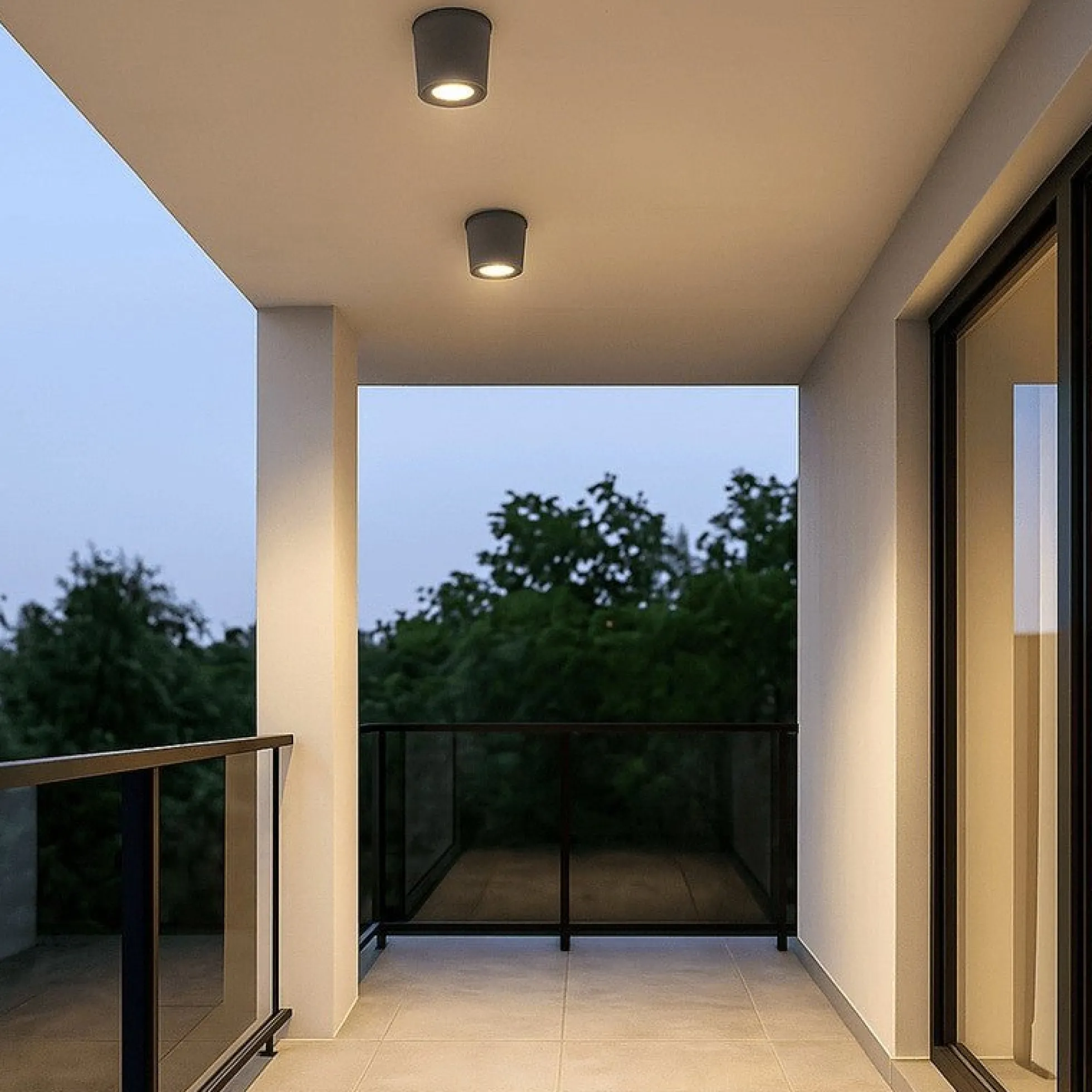 Aplique de techo "LIVIA 60" FUMAGALLI - G9 - 1,7W - IP55