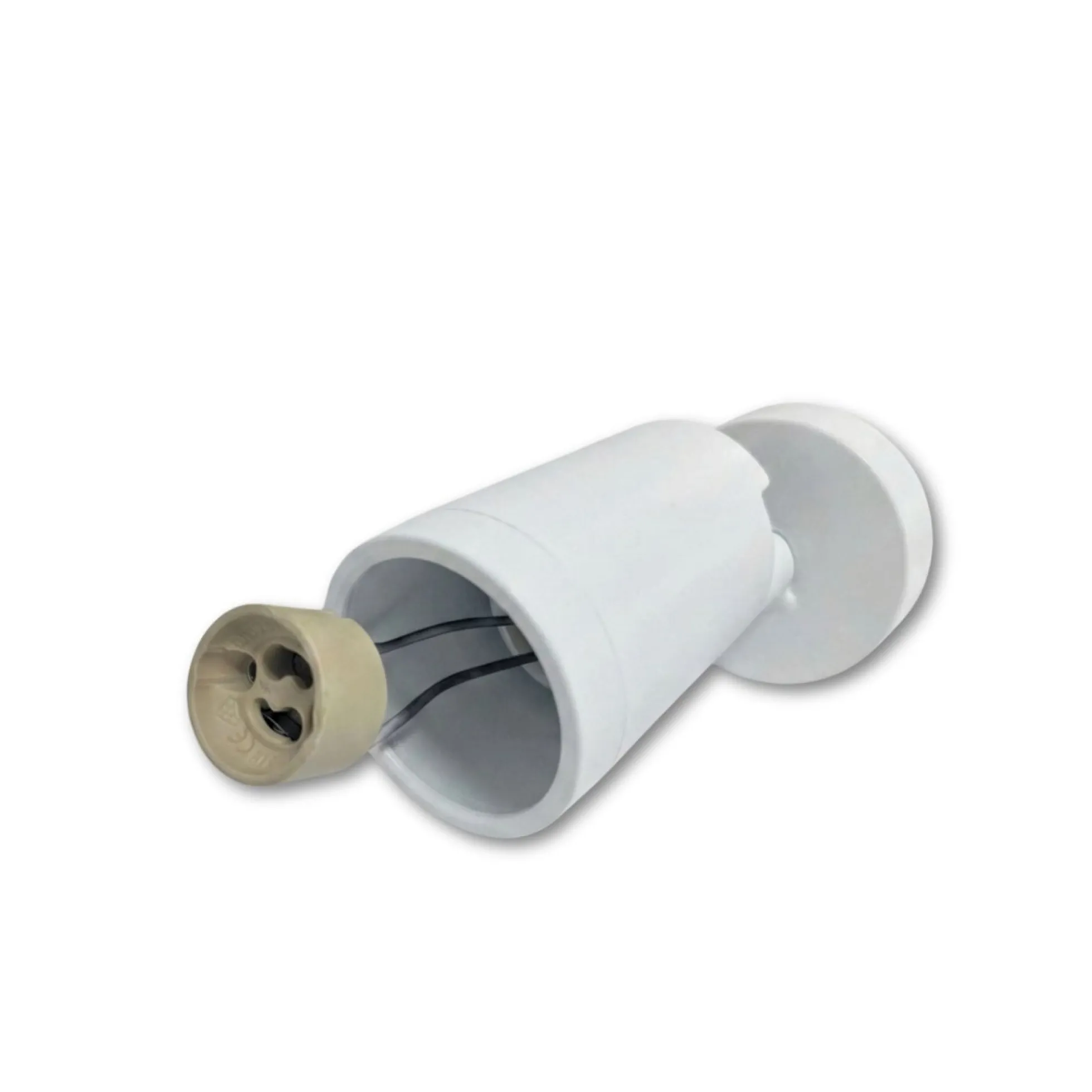 Aplique de techo para bombilla GU10 - Orientable - Bajo UGR