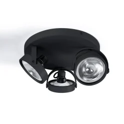 Aplique de techo triple orientable "IRIS 3" + 3 bombillas AR111
