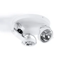 Aplique de techo triple orientable