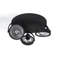 Aplique de techo triple orientable