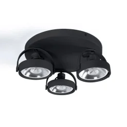 Aplique de techo triple orientable