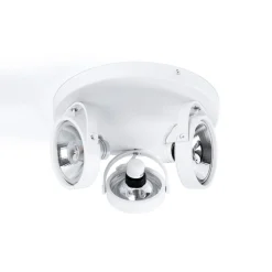 Aplique de techo triple orientable