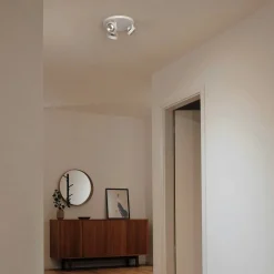 Aplique de techo triple orientable