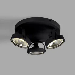 Aplique de techo triple orientable