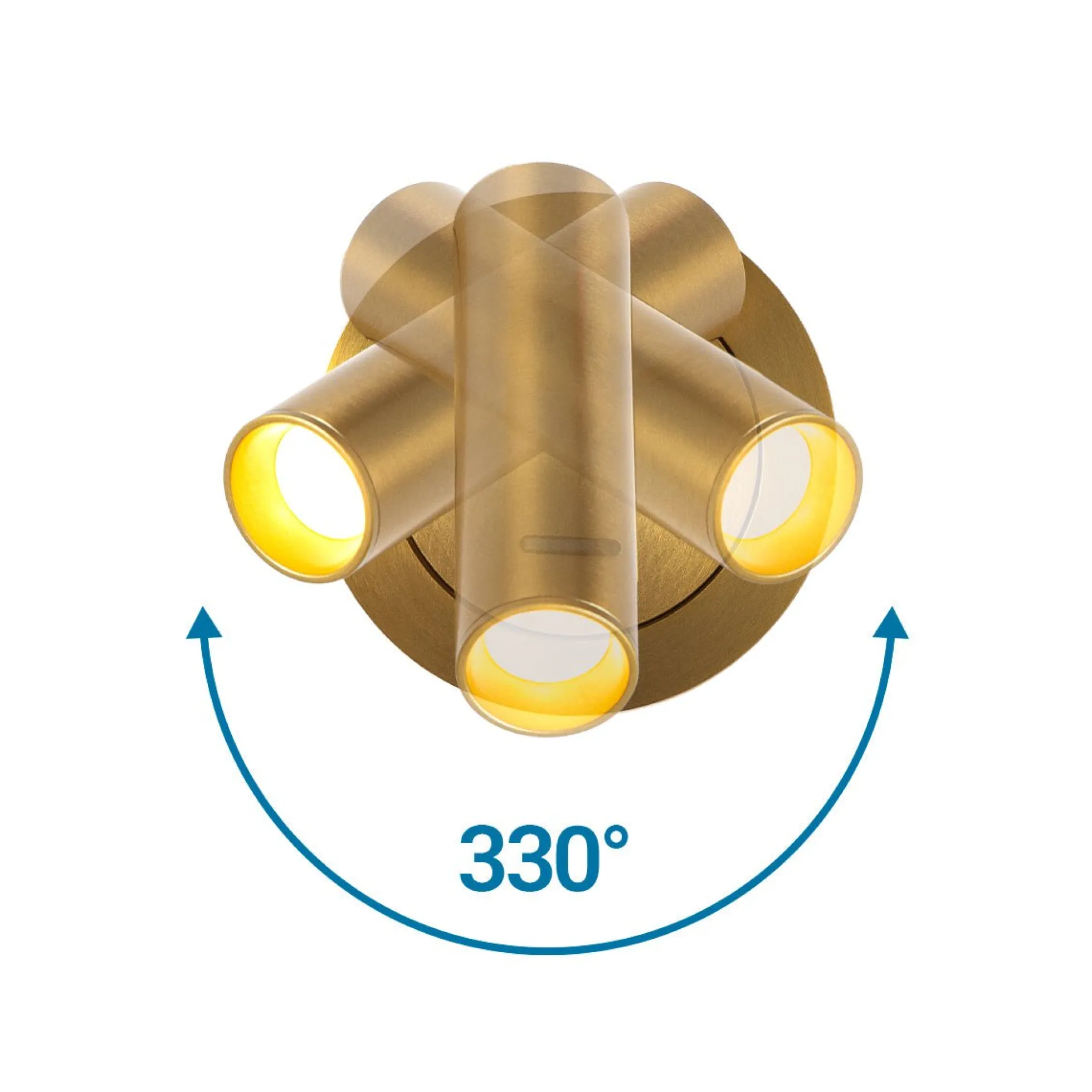 Aplique empotrable para lectura "MILSA" - 3W - 2700K - CRI 85