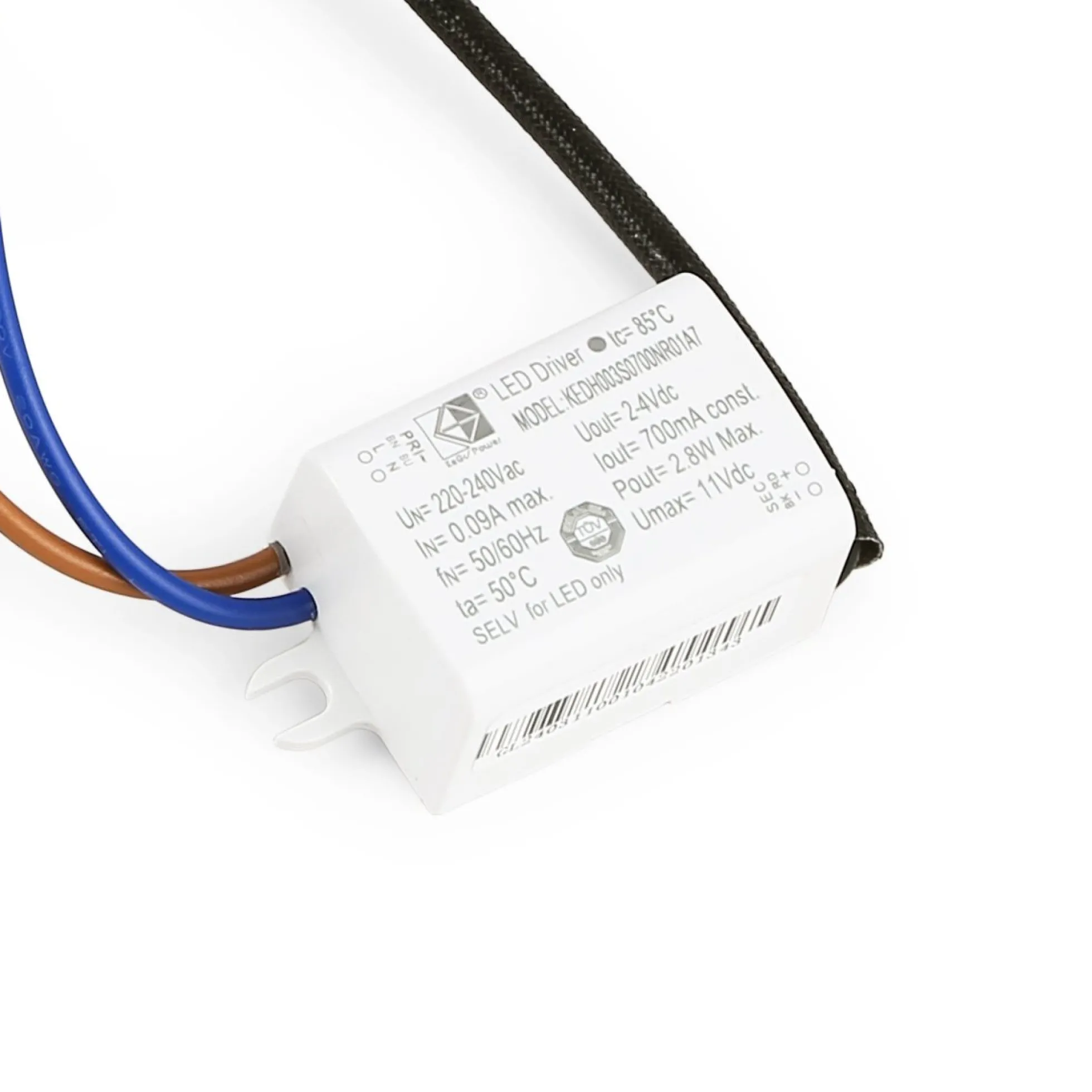 Aplique empotrable para lectura "MILSA" - 3W - 2700K - CRI 85