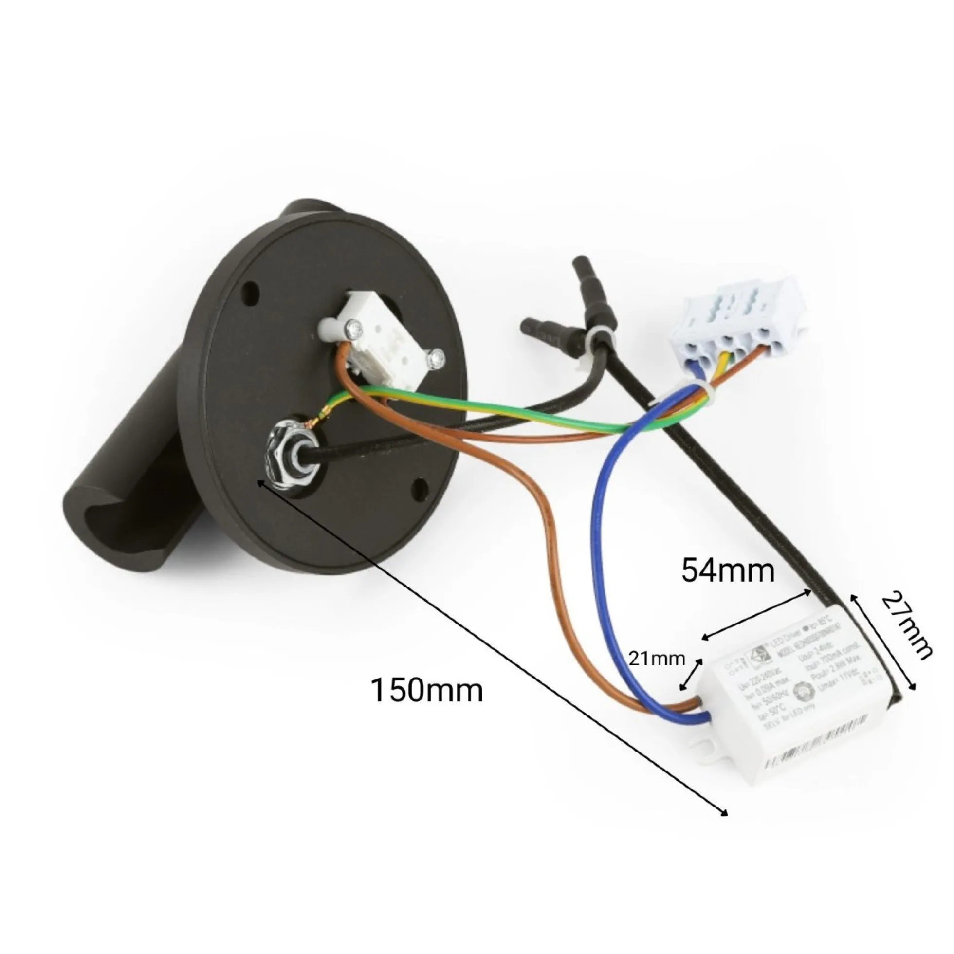 Aplique empotrable para lectura "MILSA" - 3W - 2700K - CRI 85