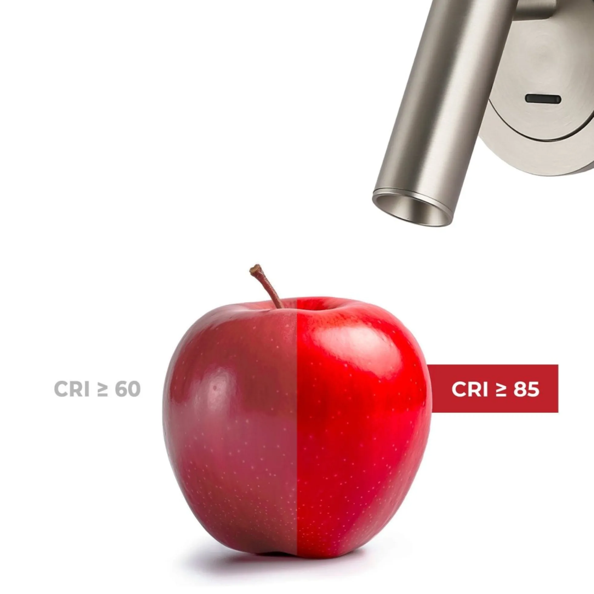 Aplique empotrable para lectura "MILSA" - 3W - 2700K - CRI 85