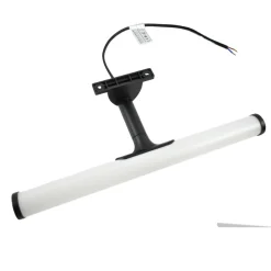 Aplique espejo baño LED tubular - 30cm - 5W | 3 formas de fijación